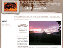 Tablet Screenshot of campaccovac.net